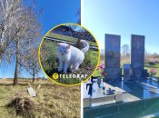 Єврейський цвинтар знаходиться на західній околиці міста