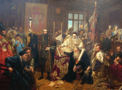 Люблінська унія. Картина Яна Матейка, 1869 рік