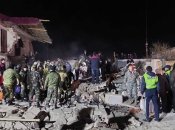 В доме было два этажа