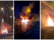 У Підмосков’ї спалахнула фура з феєрверками