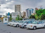 Машины на автостоянке