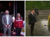 На Александра  Овечкина упал мольберт