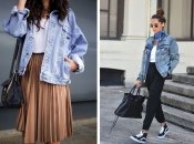 Цікаві ідеї, як носити джинсовку цієї весни