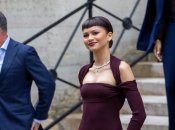 Зендая на Неделе моды в Париже 25 января 2024