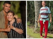 Роналду з мамою та сестрою