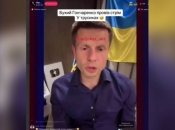 Гончаренко під час прямого ефіру