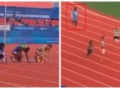 Забіг на 100 метрів у Китаї