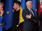 Володимир Зеленський, Урсула фон дер Ляєн та Антоніу Кошта