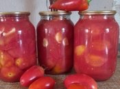 Такие маринованные помидоры на вкус как свежие