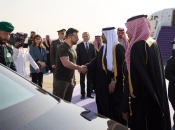 Владимир Зеленский прибыл в Саудовскую Аравию