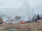 База оккупантов в Макеевке после удара