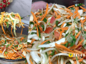 Весенний салат из свежих овощей