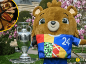 Талисман"Евро-24" - медведь Альберт