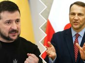 Володимир Зеленський та Радослав Сікорський