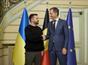 Президент Владимир Зеленский и премьер-министр Бельгии Александер де Кроо