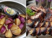 Необычный шашлык из лука "сделает" даже мясной