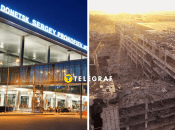 Как выглядел Донецкий аэропорт в 2012 и сейчас