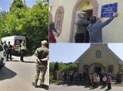 Жители Черняхов после перехода в ПЦУ отстояли местный храм и провели там первую службу