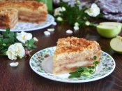 Прекрасный насыпной пирог