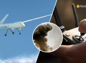 Українські безпілотники завітали до росіян в гості