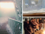 В городах РФ своя атмосфера: жители записывают жалобные обращения к путину, в домах прорывает канализация и леденеют окна