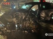 Кадры с места аварии