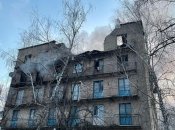 Зруйнований гуртожиток у Ржищеві