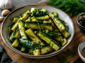Маринованные огурцы с горчицей