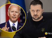 Джо Байден та Володимир Зеленський (зліва направо)