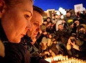 Російський опозиціонер із дружиною