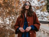 Выбирайте пальто с четкой линией плеча