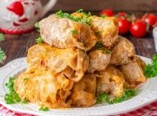 Голубці з білими грибами та печерицями — простий рецепт