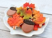 Аппетитное печенье с сахарной глазурью