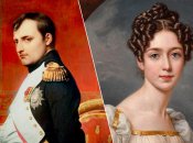 На фотографии изображен Наполеон и его жена — Жозефина Бонапарт.