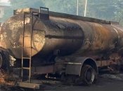 Знищений ворожий бензовоз