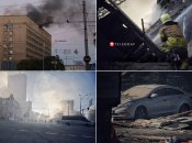 Киев после атаки дронов