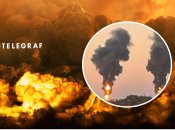 Нафтобаза "Кавказ" продовжує горіти