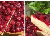 Найсмачніший сирний чизкейк з вишнею