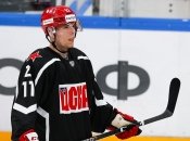 ХК ЦСКА вийшов на лід у формі з буквою Z на формі