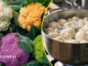 Вареная цветная капуста