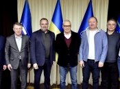 Андрій Павелко зустрівся із президентами 4 клубів Першої ліги