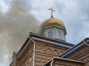 Як у Нікополі горів один із найстаріших храмів