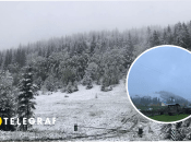 Сніг у Карпатах випав в травні