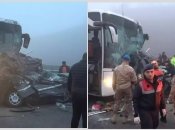 Масштабная авария в Турции