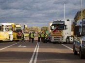 Протесты польских перевозчиков