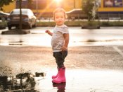 Дети находят плюсы в любой погоде