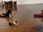 Урок хореографии от 2-летней девочки (видео)