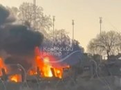 Последствия прилета по аэродрому Бельбек