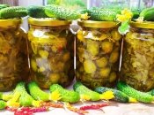 Чудова пряна огіркова заготівля