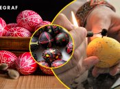 Можно нарисовать на скорлупе что угодно – от точек до солнца или волн